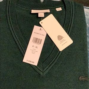 Extra Fine Merino Lacoste Sweater